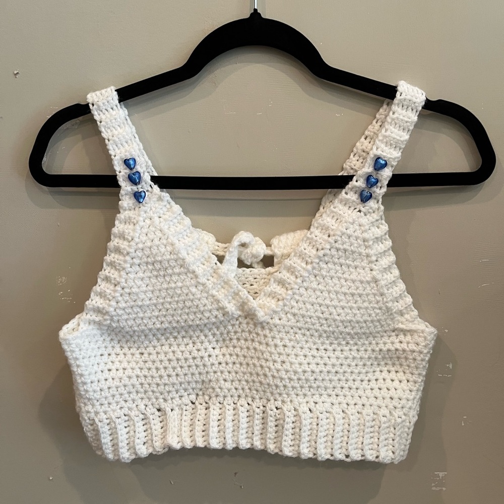 Handmade Crochet Top - Picture 4 of 6